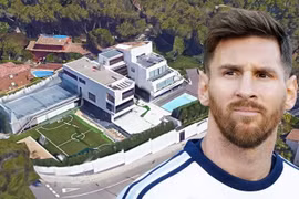 Bên trong siêu biệt thự của Messi vừa bị trộm đột nhập