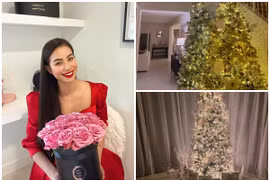 Ngó bạch dinh hoành tráng của Phạm Hương trước thềm Giáng sinh