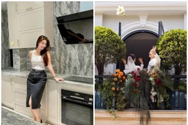 Ngắm biệt thự bề thế, hiện đại của vợ chồng Diễm My 9X