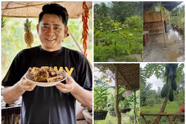 Bên trong “nhà tranh vách lá” của tài tử Huỳnh Anh Tuấn