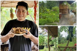 Bên trong “nhà tranh vách lá” của tài tử Huỳnh Anh Tuấn