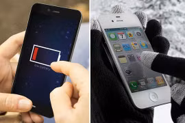 Vì sao khi thời tiết lạnh, pin điện thoại sụt nhanh hơn? Mẹo khắc phục 