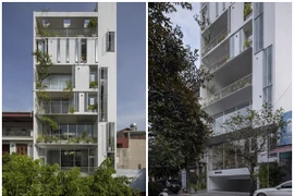 Phủ kín cây xanh, nhà hướng Tây tránh nắng hiệu quả 