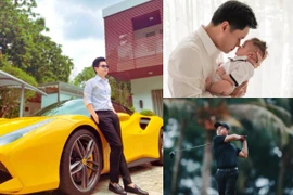 Hình ảnh thiếu gia Phan Thành từng tiêu 36 tỷ/ngày giờ thành ông bố bỉm sữa