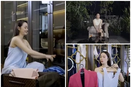 Biệt thự nhà chồng đẳng cấp, toát “mùi tiền” của Minh Hằng