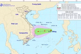 Vùng áp thấp có khả năng mạnh lên thành áp thấp nhiệt đới