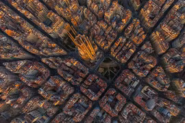 20 thành phố cực đẹp khi nhìn từ trên cao