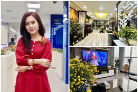 BTV Hoàng Trang khoe không gian sống đầy màu sắc ấm áp