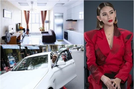 Nhà sang, xế xịn của siêu mẫu Võ Hoàng Yến vừa đi cách ly tập trung