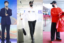 Lý do Huỳnh Hiểu Minh đi giày đế cao 10 cm 