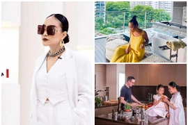 Có gì trong căn nhà của Đoan Trang và chồng Tây ở Singapore?