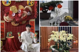 Cơ ngơi bạc tỷ của Văn Toàn tràn ngập sắc xuân