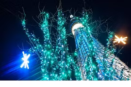 Loạt cao ốc thế giới đẹp lung linh mùa Giáng sinh