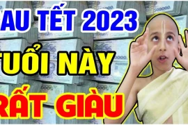 3 tuổi trúng số đổi đời đỏ cả Tình - Tiền - Danh đón Tết to nhất vùng