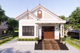 10 mẫu nhà cấp 4 mái thái thời thượng nhất 2024