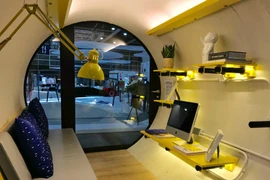 Vào xem ngôi nhà 9m2 trong ống cống nhưng đầy đủ tiện nghi