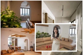 Cận cảnh căn hộ 350m2 đẹp như resort của ca nương Kiều Anh