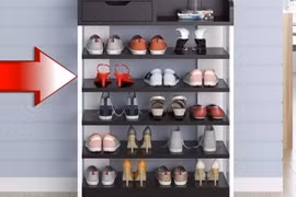 Đặt giày dép trong tủ theo kiểu này là xua đuổi tài lộc, bảo sao gia chủ làm mãi vẫn nghèo
