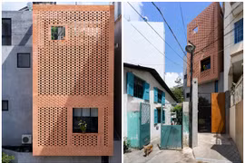 Vẻ đẹp bình dị mà cuốn hút của nhà gạch mộc giữa thành phố