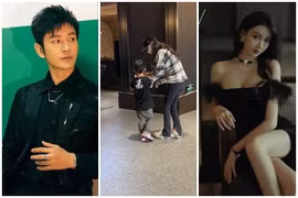 Angelababy đưa quý tử đi chơi giữa lúc Huỳnh Hiểu Minh hẹn hò hot girl