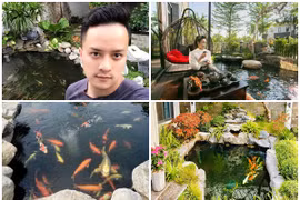 Hồ cá Koi tiền tỷ trong nhà sao Việt ai nhìn cũng "trầm trồ"