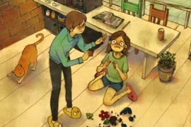 Mỗi khi về nhà, tôi chỉ muốn 'tăng xông' bởi bạn thân của chồng