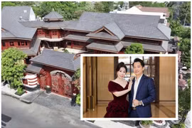 Lóa mắt biệt phủ toàn gỗ quý của đại gia thẩm mỹ Mailisa