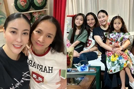 Hoa hậu Hà Kiều Anh gặp lại bạn thân sau 20 năm xa cách