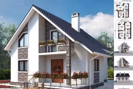 Dự đoán 10 mẫu nhà cấp 4 gác lửng hot nhất 2021