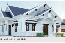 Mê mẩn 10 mẫu nhà cấp 4 mái thái phổ biến nhất hiện nay 