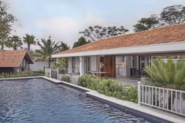 Bên trong biệt thự ven sông trị giá gần 10 tỷ ở Thủ Đức 