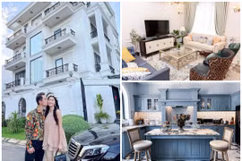 Cận cảnh biệt thự 2 mặt tiền đồ sộ của ca sĩ Đăng Khôi 