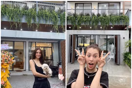 Hoa hậu Tiểu Vy tặng bố mẹ căn nhà cực đẹp giữa phố Hội An 