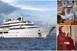 Cận cảnh siêu du thuyền Katara của Hoàng gia Qatar 
