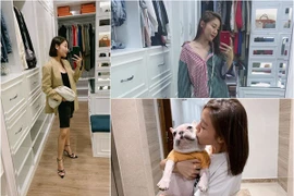 Văn Mai Hương và không gian sống ngập đồ hiệu xa xỉ