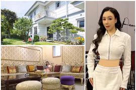 Cận cảnh biệt thự chẳng kém cung điện hoàng gia của Hồ Quỳnh Hương