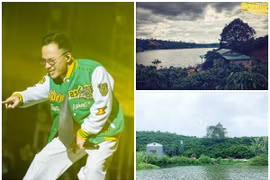 Căn nhà ven núi thơ mộng giữa núi rừng của rapper Tiến Đạt