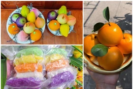 Bánh bao hình trái cây, xôi ngũ sắc "hốt bạc" ngày Rằm Tháng Giêng