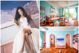 Bất ngờ trước “căn nhà kẹo ngọt” của “siêu vòng 1” Thủy Top 