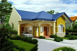 10 mẫu nhà vườn cấp 4 đẹp nhất 2017