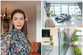 Siêu mẫu Minh Tú vừa cầu hôn bạn trai ở trong căn hộ... chất lừ 