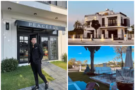 Choáng ngợp biệt thự đồ sộ hơn 40 tỷ của Quốc Trường 