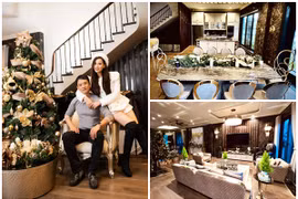 Bên trong biệt thự triệu đô của Lã Thanh Huyền trước Giáng sinh
