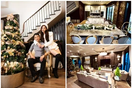 Bên trong biệt thự triệu đô của Lã Thanh Huyền trước Giáng sinh