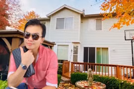 Khu vườn “đẹp như tiên cảnh” trong biệt thự của Mạnh Quỳnh ở Mỹ