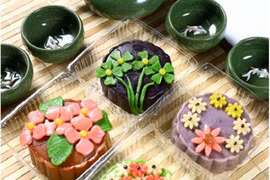 Thích thú bánh trung thu 3D siêu hot, hút hồn bà nội trợ