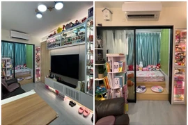 Bất ngờ không gian sống 40m2 tiện nghi cho gia đình 3 thế hệ 