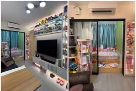 Bất ngờ không gian sống 40m2 tiện nghi cho gia đình 3 thế hệ 