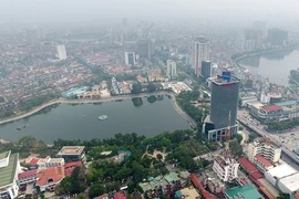 Toàn cảnh hồ Thành Công vừa bị đề xuất lấp để xây nhà