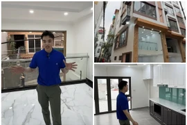 Cận cảnh ngôi nhà 7 tầng giữa Hà Nội của TikToker Tun Phạm 